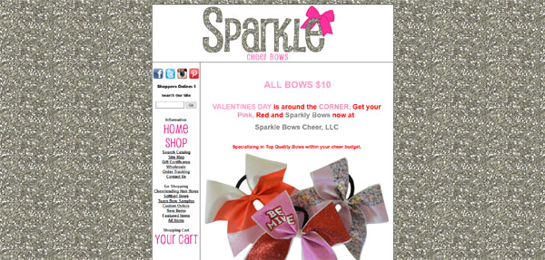 Sparkle Bows Cheer